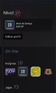 Conta Steam com alguns jogos e dlcs - Counter Strike