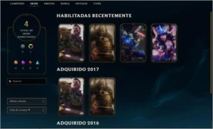Vendo Conta lv 30 gold 4 - League of Legends LOL