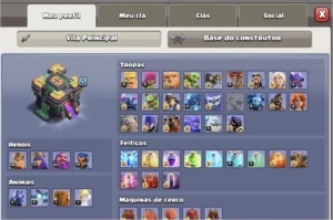 Cv14 recente + clã 12 - Clash of Clans