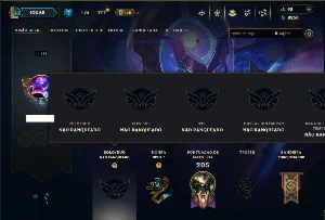 Unranked com 60 Champs e 35 Skins ( JG / ADC / MID )