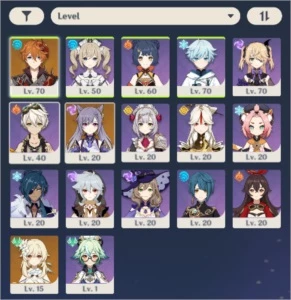 AR 39 CHILDE +KEQING e 3 armas 5* - Genshin Impact