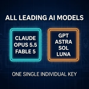 Claude + GPT API 500M Tokens — No Expiration - Inteligência Artificial