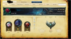 CONTA LOL - League of Legends