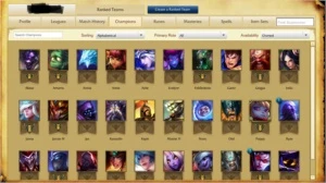 CONTA LOL - League of Legends