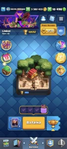 Cv65, Arena 26 Rota Royale, Ranqueada liberado - Clash Royale