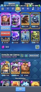 Cv65, Arena 26 Rota Royale, Ranqueada liberado - Clash Royale
