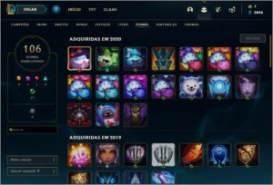 CONTA OURO 🌟 47 SKINS 🌟 116 CAMPEOES - League of Legends LOL