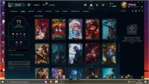 Conta lol 235 com 75 - League of Legends