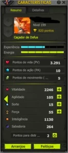 Conta Dofus IOP 199