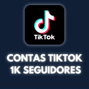 Contas Tiktok 1K Seguidores|E-Mail Incluso - Redes Sociais