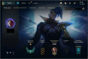Conta League of Legends, 174 skins, 143 Campeões LOL