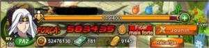 CONTA NARUTO ONLINE Tranca nv 99 +350K DE FC. - Outros