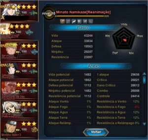 CONTA NARUTO ONLINE Tranca nv 99 +350K DE FC. - Outros