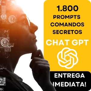 Ia Pack +1.800 Prompts De Comandos Secretos CHATGPT