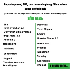 39 Melhores Temas Para Loja Shopify Drop | Entrega Imediata - Outros