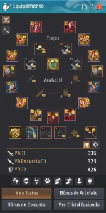 Conta Black Desert SA com 756 de GS