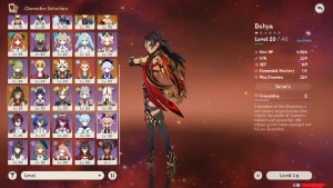 Conta AR 56 Genshin com varios personagens e armas 5* - Genshin Impact