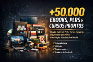 +50.000 Ebooks, PLRS e Cursos prontos - Outros