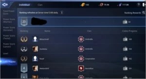 CONTA MIR4 - 61k POWER / LEVEL 57 / SERVER SA 61