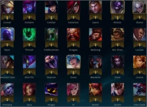 Vendo ou troco conta de League of legends LOL