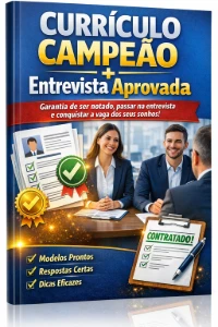 PACOTE PREMIUM Currículo Campeão + Entrevista Aprovada