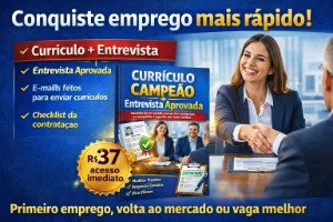 PACOTE PREMIUM Currículo Campeão + Entrevista Aprovada - Outros
