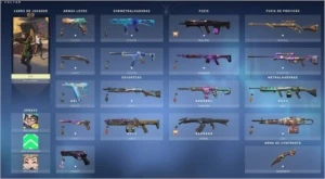 Conta Valorant com principiais Skins