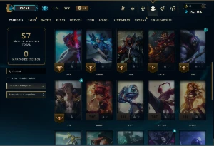 Esmeralda 2 com 30 Champs e 5 Skins - League of Legends LOL