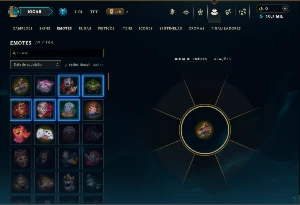 Esmeralda 2 com 30 Champs e 5 Skins - League of Legends LOL