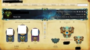 CONTA CHALLENGER - League of Legends LOL