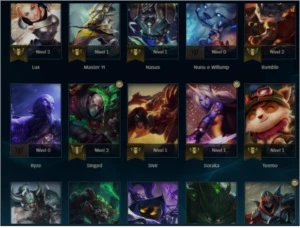 Conta league of legends LOL