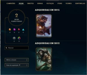 Conta league of legends LOL
