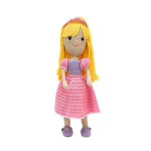 Boneca Jéssica em amigurumi - Artesanato e Personalizados