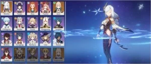 ✨CONTA GENSHIN IMPACT AR 33 COM SHENHE+JEAN+GARANTIDO✨