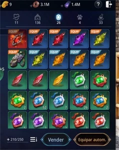 Taoista level65 63k de power com livro epico - MIR4