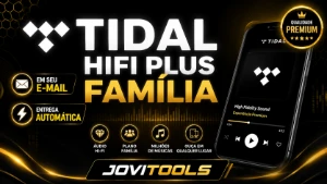 Tidal Hifi Plus Família | 30 Dias | Em Seu E-Mail - Assinaturas e Premium