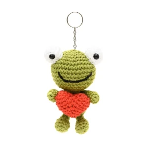 Sapinho com coração - Artesanato e Personalizados