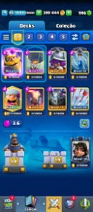 Clash Royale nível 45