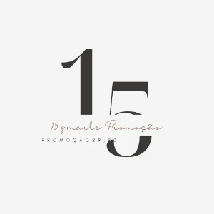 Gmail 15 Gmails. Grande Promo - Redes Sociais