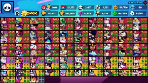 Conta Brawl Stars Veterana | Raridade - Brawlers - Skins