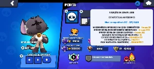 Conta Brawl Stars Veterana | Raridade - Brawlers - Skins