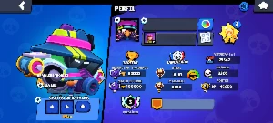 Conta Brawl Stars Veterana | Raridade - Brawlers - Skins