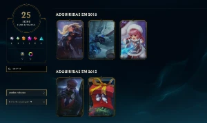 Conta de league of legends, elo mestre, 66 % winrate, 78 pdl LOL