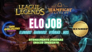 [Elo Job] O Mais Rápido E Mais Barato Da Plataforma! - League of Legends LOL