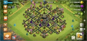 Conta ClashOfClas CV9 Recem Upado - Clash of Clans