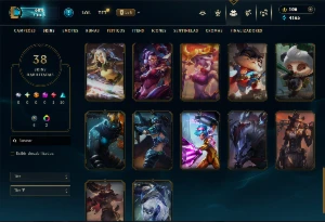 Conta Unranked com 60 campeões e 38 skins - League of Legends LOL