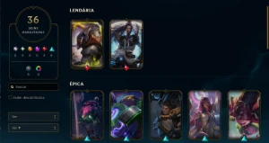 Conta LOL Challenger - League of Legends