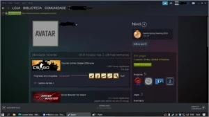 Conta de CSGO-PRIME Aguia 1 - Counter Strike