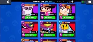 Conta Brawl Stars - 17700 Troféus - Com Brawl Pass Ativado