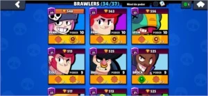 Conta Brawl Stars - 17700 Troféus - Com Brawl Pass Ativado